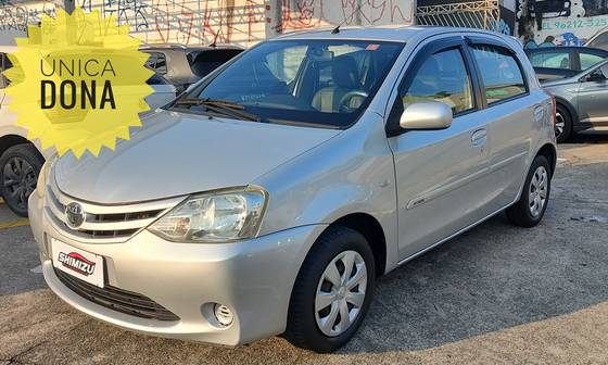 TOYOTA ETIOS 1.3 XS 16V FLEX 4P MANUAL